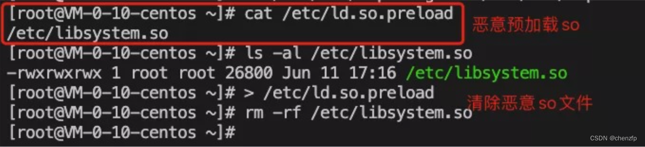 ld.so.preload チェック例